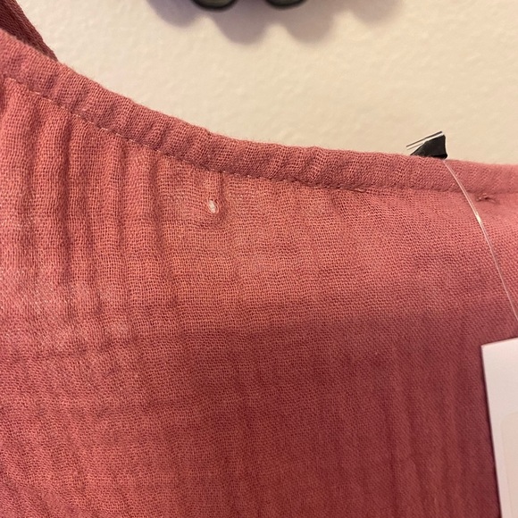 2 FOR $25 DREW PINK FLOWY DRESS SLEEVELESS COTTON SIZE XS NEW $210 - Picture 5 of 7